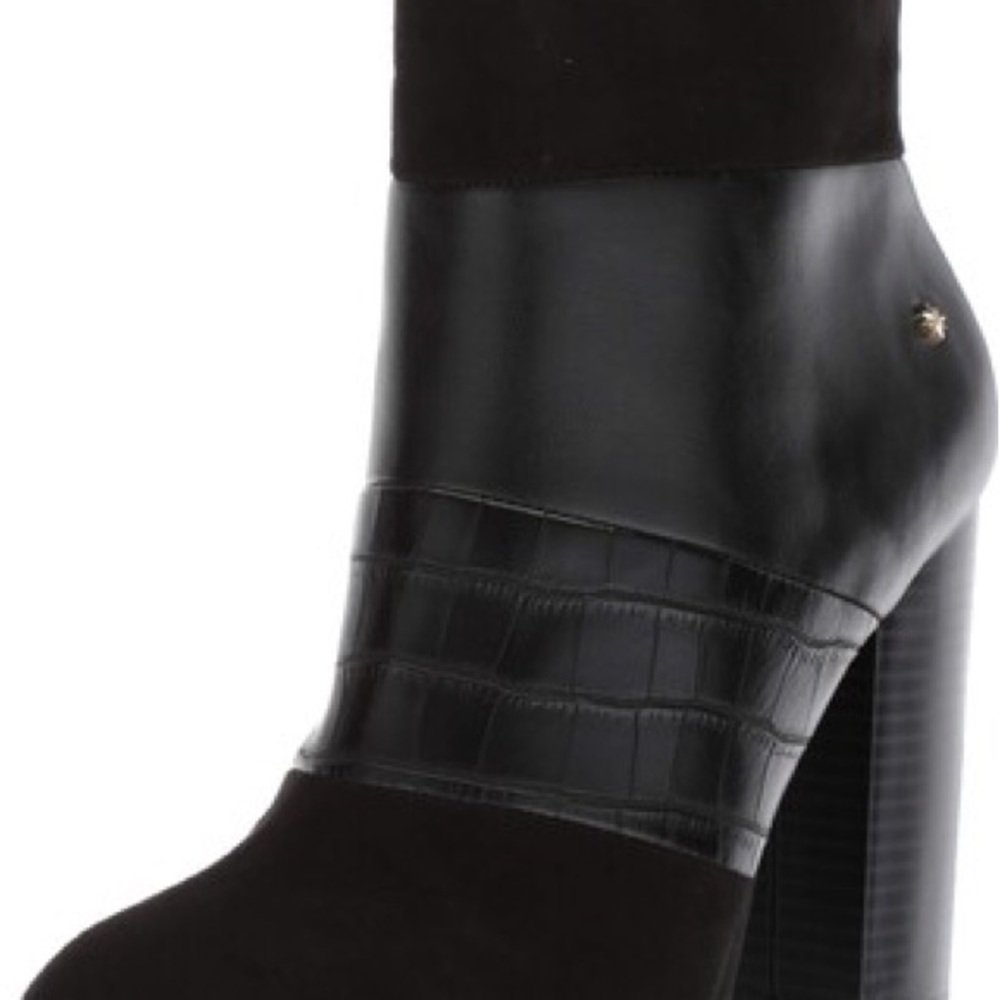 CALLISTO ACADEMY BLACK ANKLE BOOTS NIB SZ 9.5 - Picture 5 of 7